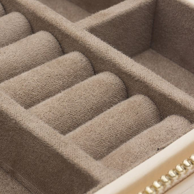 WOLF Caroline Zip Travel Case Ring Rolls